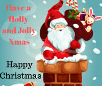 Have a Holly and jolly christmas wishes image