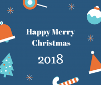 Happy merry christmas 2018 beautiful image free download