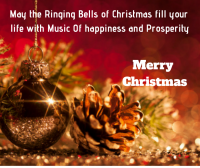ringing bells of christmas wishes image