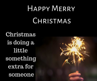 christmas is doing little something image