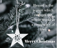 Blessed is the season image