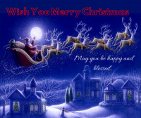 wishing you a very happy merry christmas image