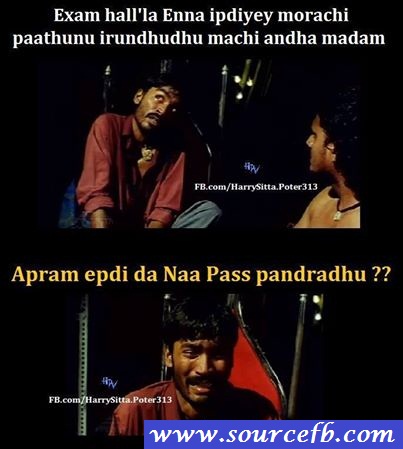 Dhanush dialogue in Classroom