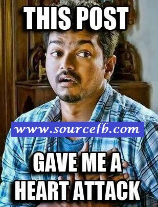 Vijay Heart attack about status
