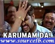 Santhanam Karumamda facebook comment