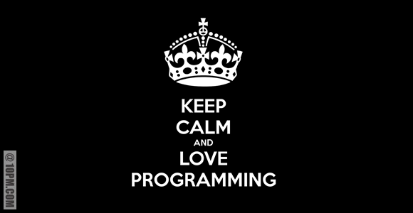 Keep calm with Programming